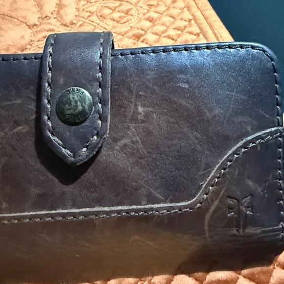 Frye Melissa Brown Leather Wallet - Picture 2 of 11